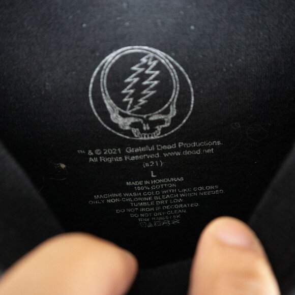 Grateful Dead 2021 Reproduction Band Tee Mens Large - Picture 6 of 8